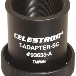 Celestron 93633-A Adaptateur en T pour SLR ou DSLR (C5, 6, 8, 9.25, 11, 14), noir