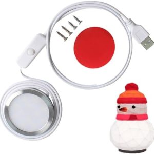 LED Light Kit, Printer Model Kit, Energy-saving LED Lighting, Multifunctional Nightlight, Creative Studio Lighting, Perfect LED Light Kit, Convenient Mounting For Home Or Creative Studio