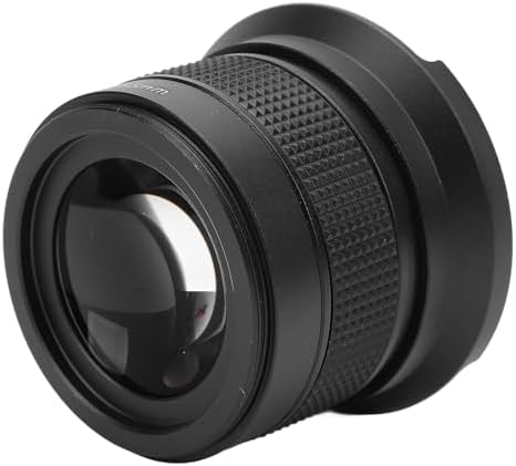 Objectif Fisheye Ultra Grand Angle 0,35x avec Macro, Compatible AF IR, Verre Optique Haute Performance pour la Photographie de Jour et de Nuit (55mm) – Image 3