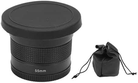 Objectif Fisheye Ultra Grand Angle 0,35x avec Macro, Compatible AF IR, Verre Optique Haute Performance pour la Photographie de Jour et de Nuit (55mm) – Image 6